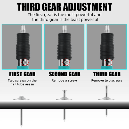 Cement wall nail wall fastening steel nail gun concrete nail gun mini portable steel nail gun